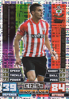 Dusan Tadic Southampton 2014/15 Topps Match Attax Man of the Match #388